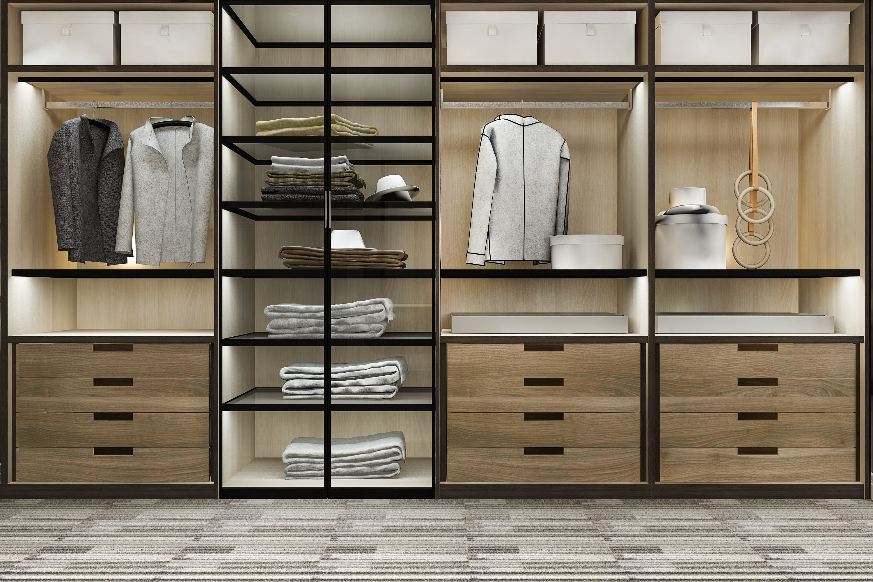 Custom Carpentry Wardrobe